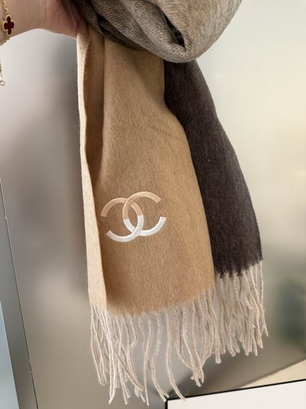 Chanel scarf 30X180cm E33 (10)