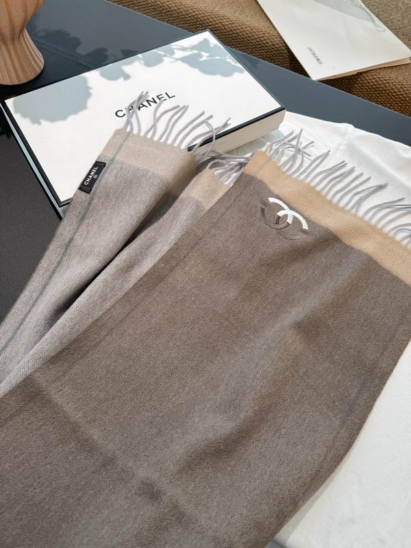 Chanel scarf 30X180cm E33 (10)