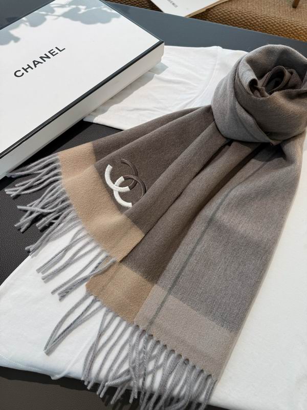 Chanel scarf 30X180cm E33 (12)