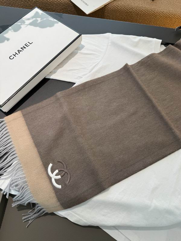 Chanel scarf 30X180cm E33 (13)