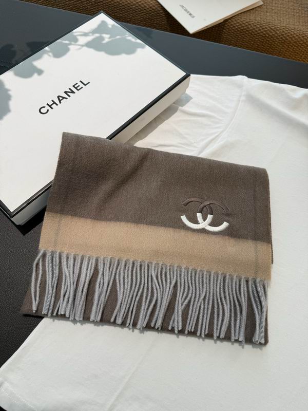 Chanel scarf 30X180cm E33 (15)