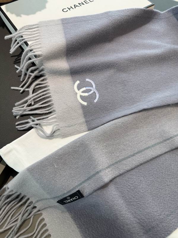 Chanel scarf 30X180cm E33 (17)