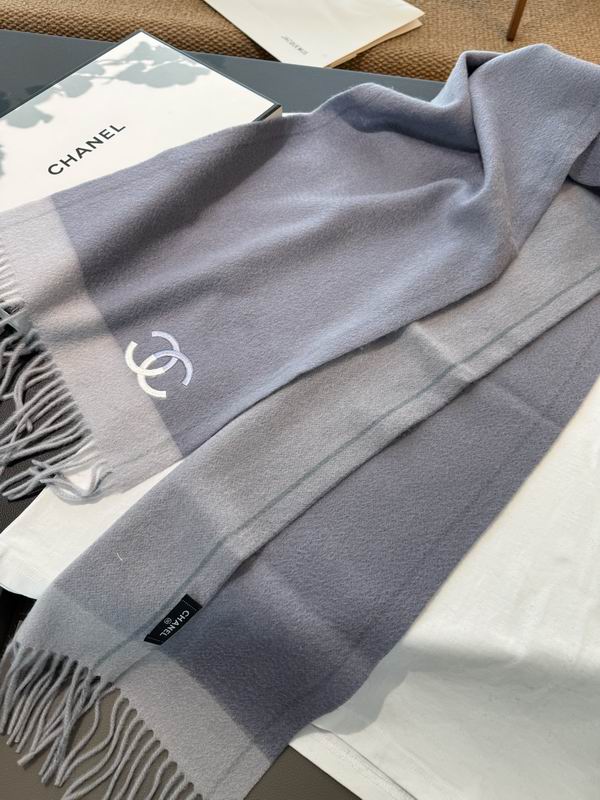 Chanel scarf 30X180cm E33 (18)