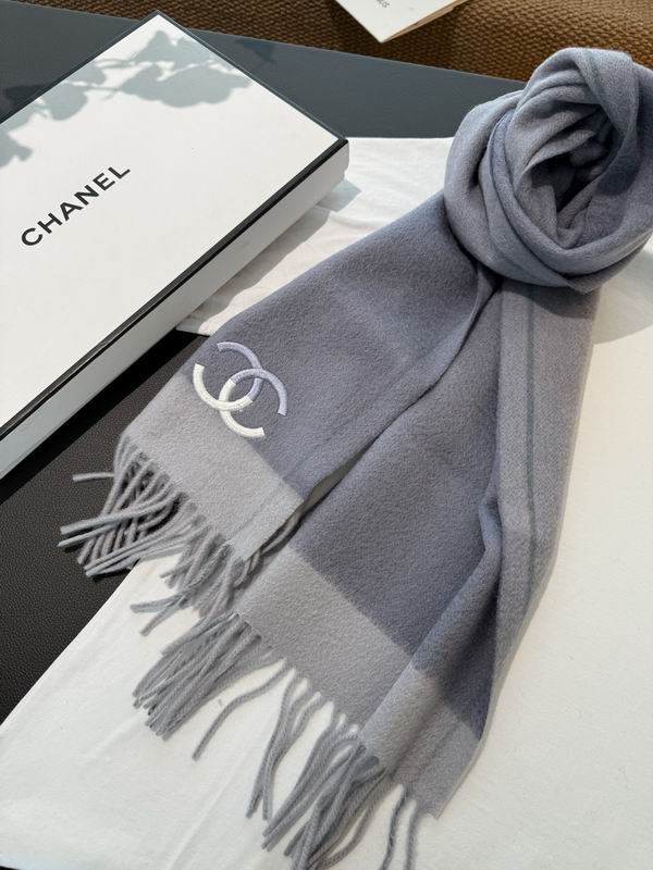 Chanel scarf 30X180cm E33 (19)