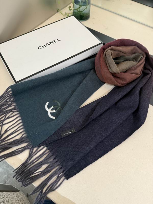 Chanel scarf 30X180cm E33 (4)