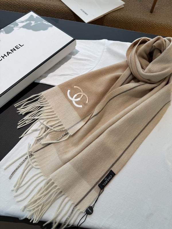 Chanel scarf 30X180cm E33 (5)