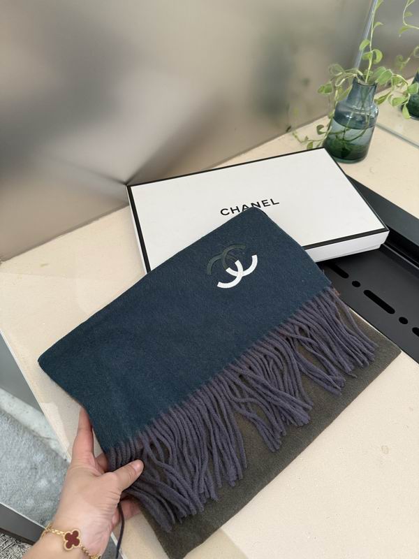 Chanel scarf 30X180cm E33 (6)