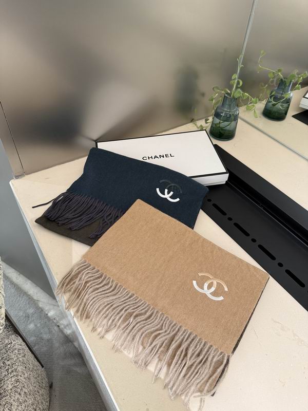 Chanel scarf 30X180cm E33 (7)