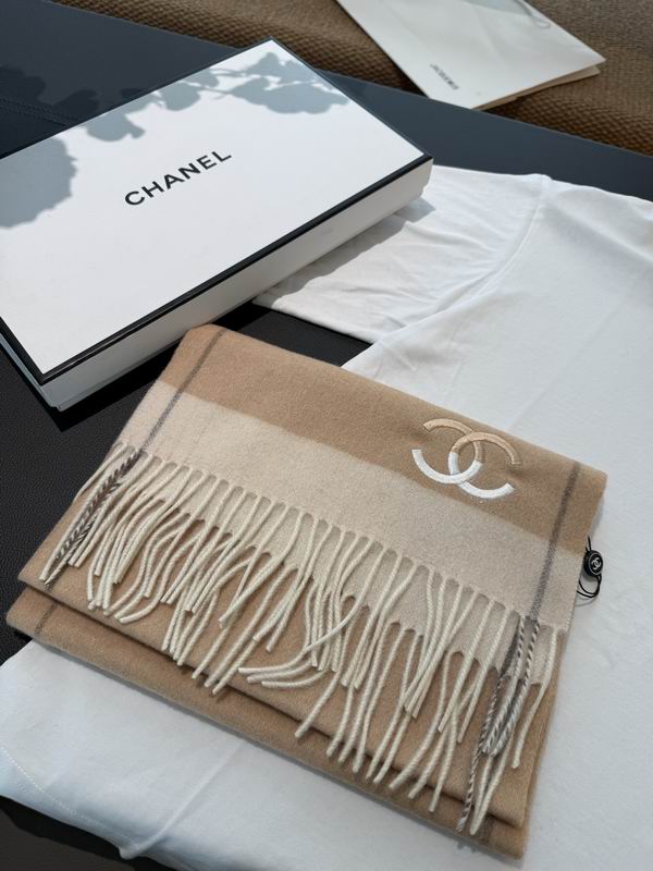 Chanel scarf 30X180cm E33 (7)