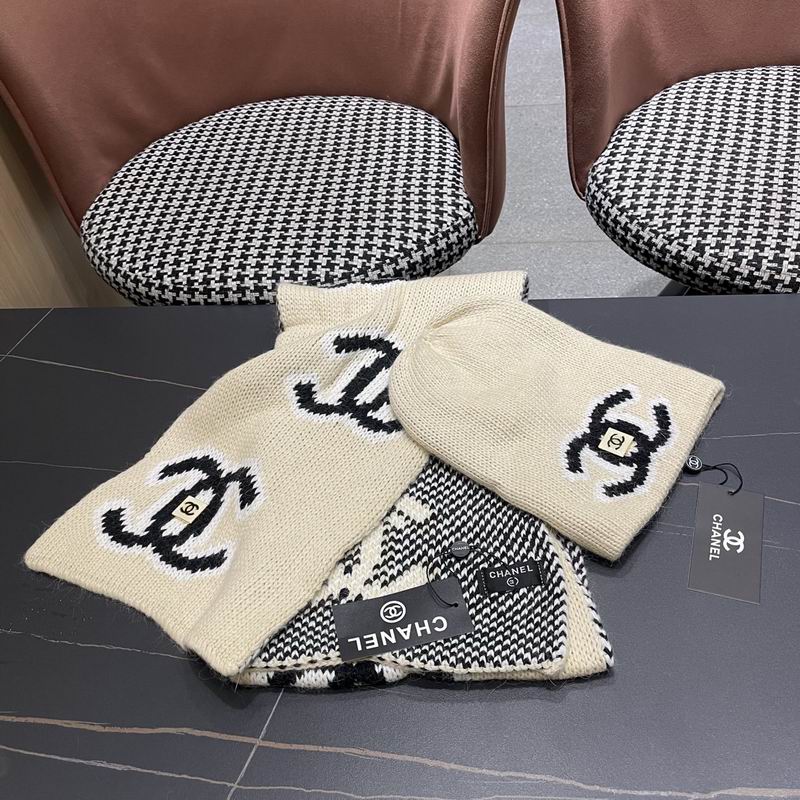 Chanel scarf hat (217)