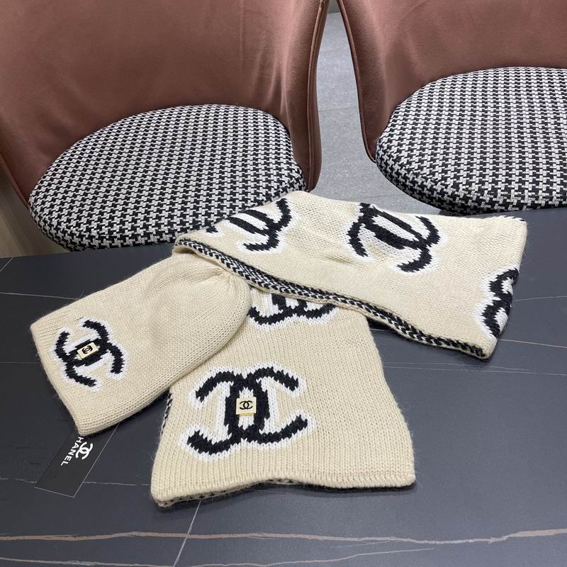 Chanel scarf hat (219)