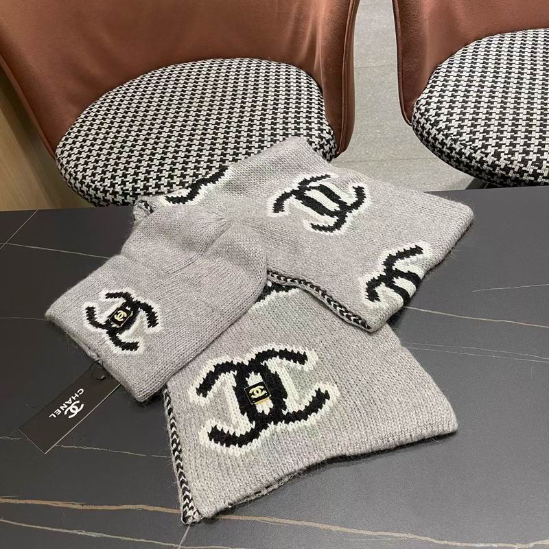 Chanel scarf hat (227)