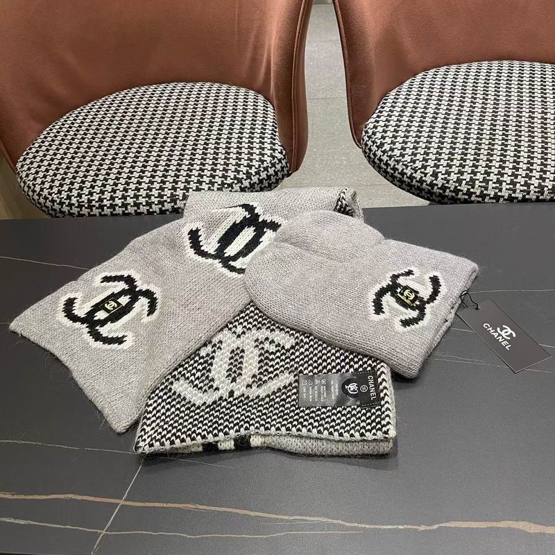 Chanel scarf hat (228)