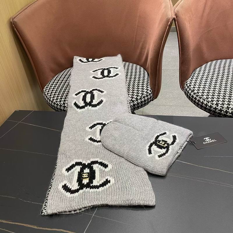 Chanel scarf hat (230)