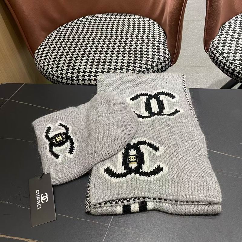 Chanel scarf hat (232)