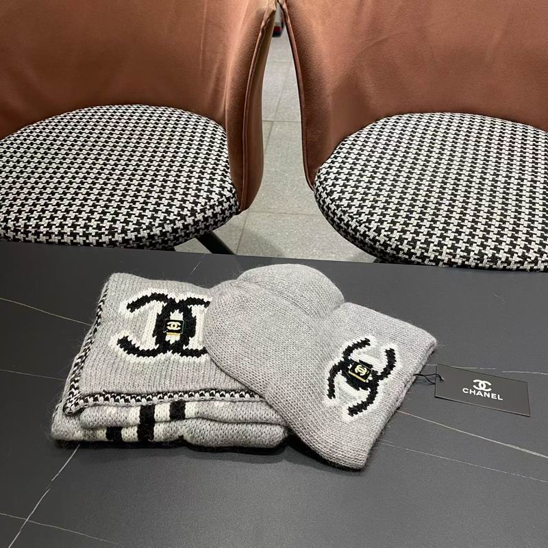 Chanel scarf hat (234)