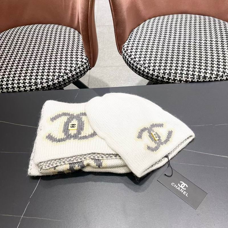 Chanel scarf hat (243)