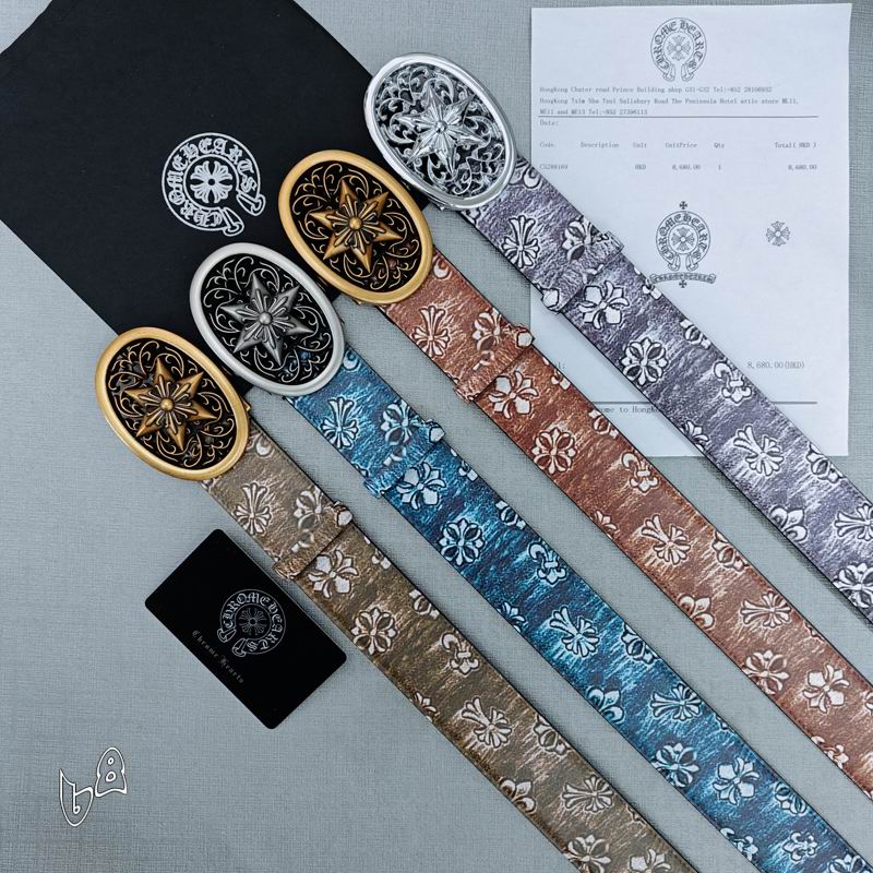 Chrome Hearts belt 38mmX90-125cm lb (27)