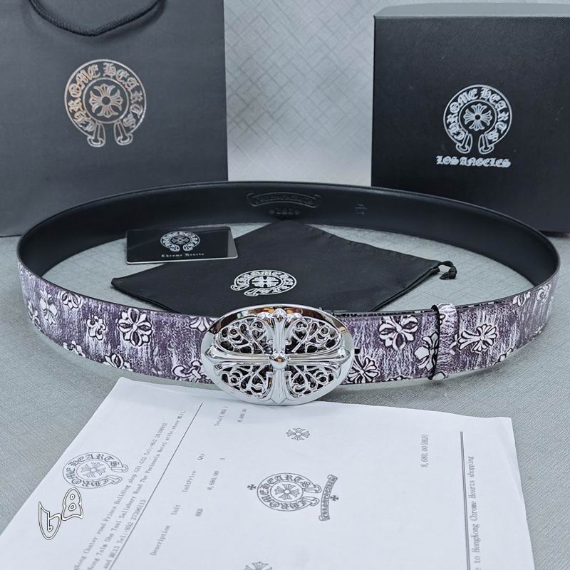Chrome Hearts belt 38mmX90-125cm lb (29)