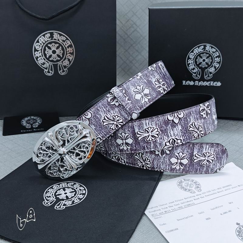 Chrome Hearts belt 38mmX90-125cm lb (31)