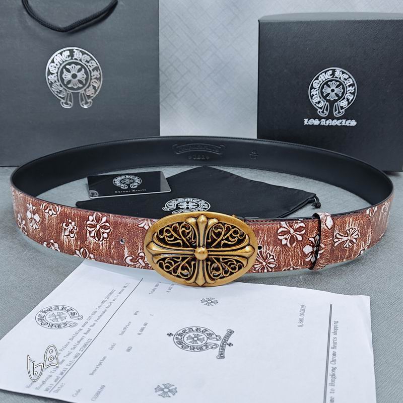 Chrome Hearts belt 38mmX90-125cm lb (32)