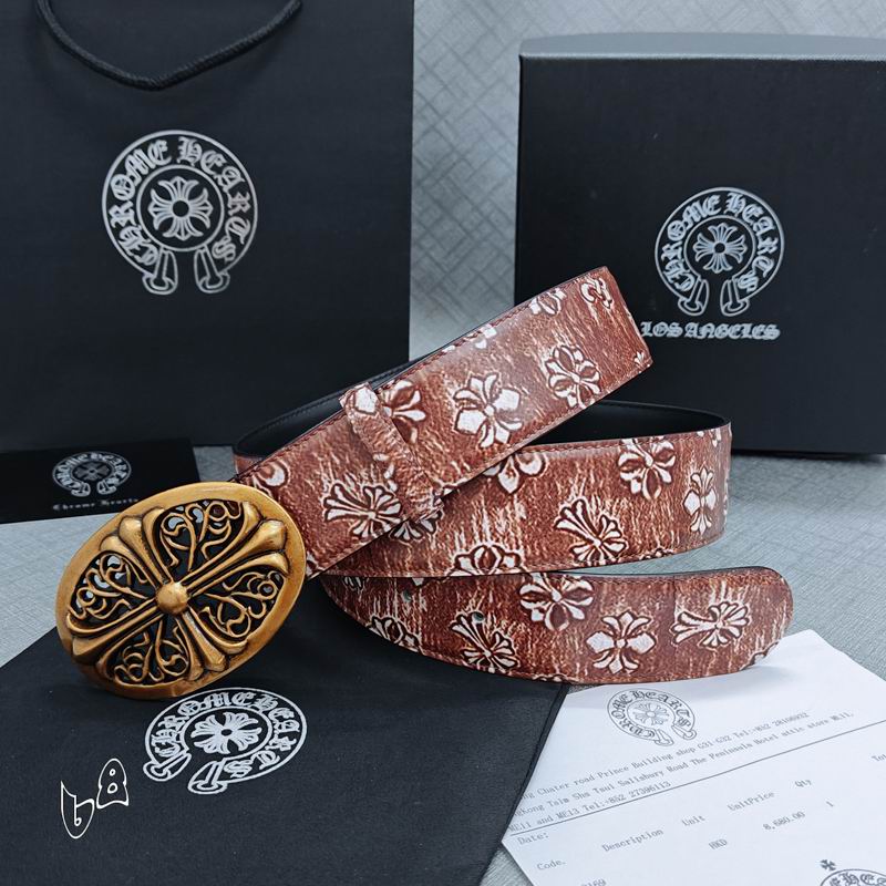 Chrome Hearts belt 38mmX90-125cm lb (34)