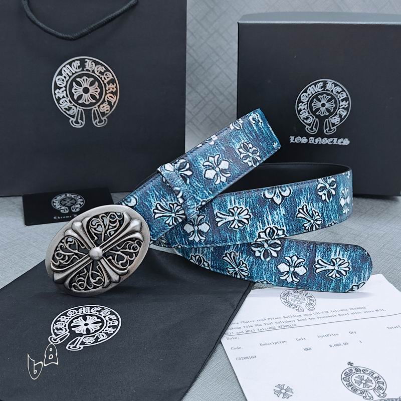 Chrome Hearts belt 38mmX90-125cm lb (37)