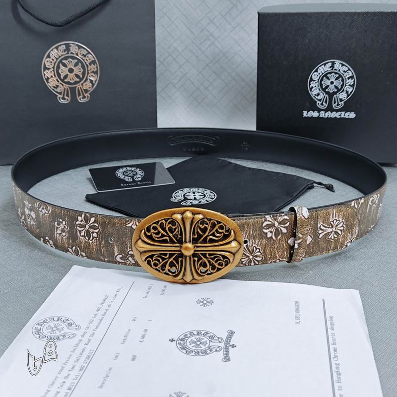Chrome Hearts belt 38mmX90-125cm lb (38)
