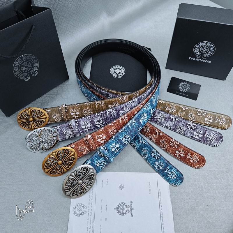 Chrome Hearts belt 38mmX90-125cm lb (42)