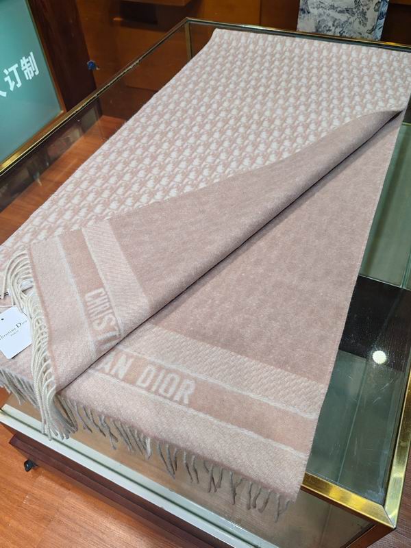 Dior Scarf 45X200cm 100%羊绒 E94 (2)