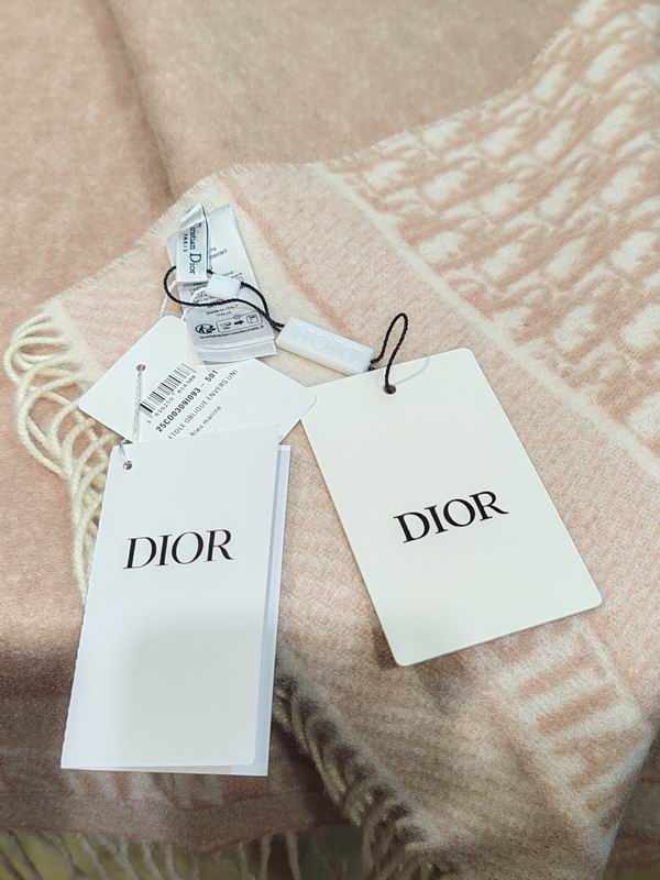 Dior Scarf 45X200cm 100%羊绒 E94 (4)