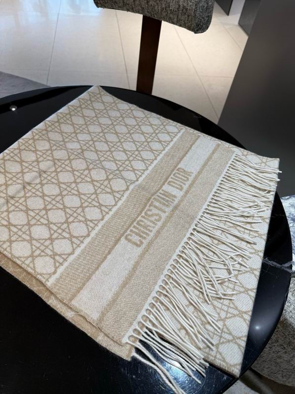 Dior Scarf 50X200cm 100%羊绒 E60 (6)