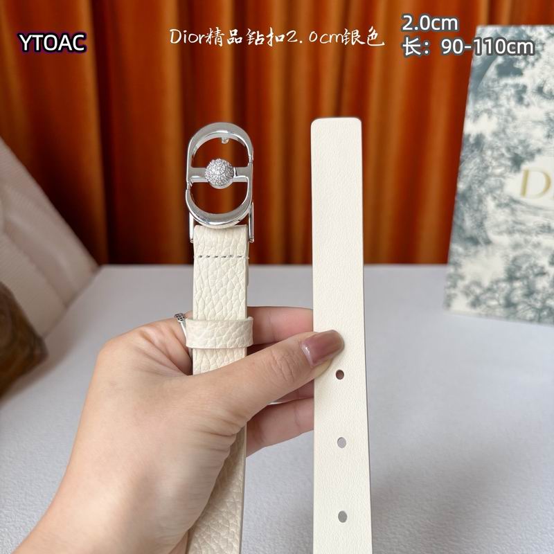 Dior belt 20mmX90-115cm 8L (10)