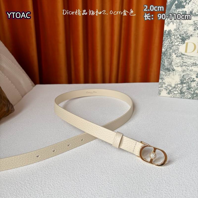 Dior belt 20mmX90-115cm 8L (13)