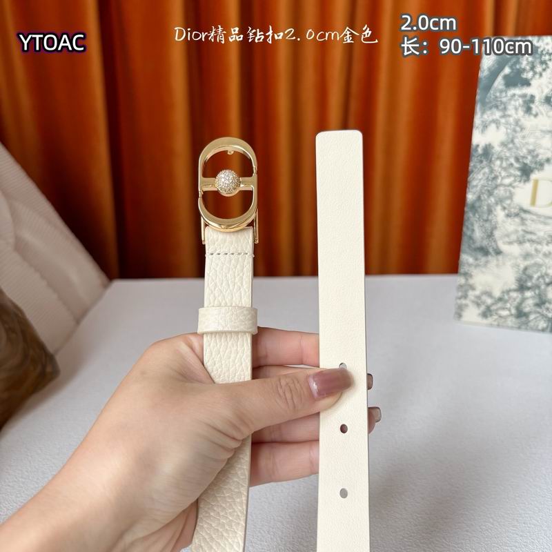 Dior belt 20mmX90-115cm 8L (14)