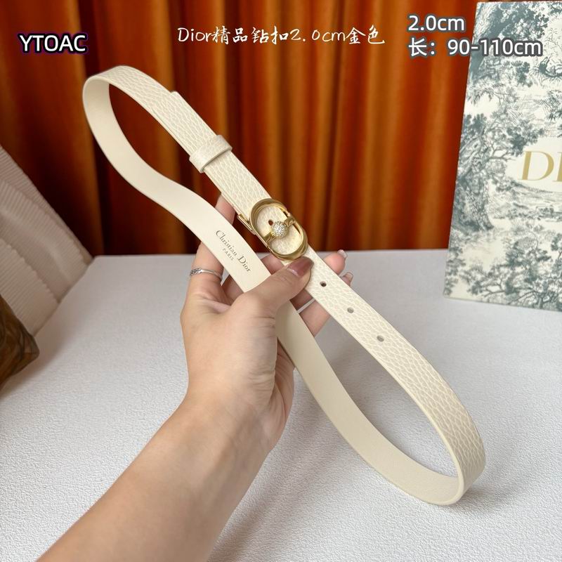 Dior belt 20mmX90-115cm 8L (16)