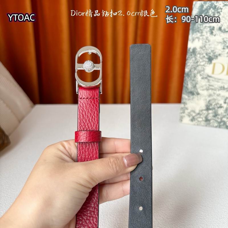 Dior belt 20mmX90-115cm 8L (18)