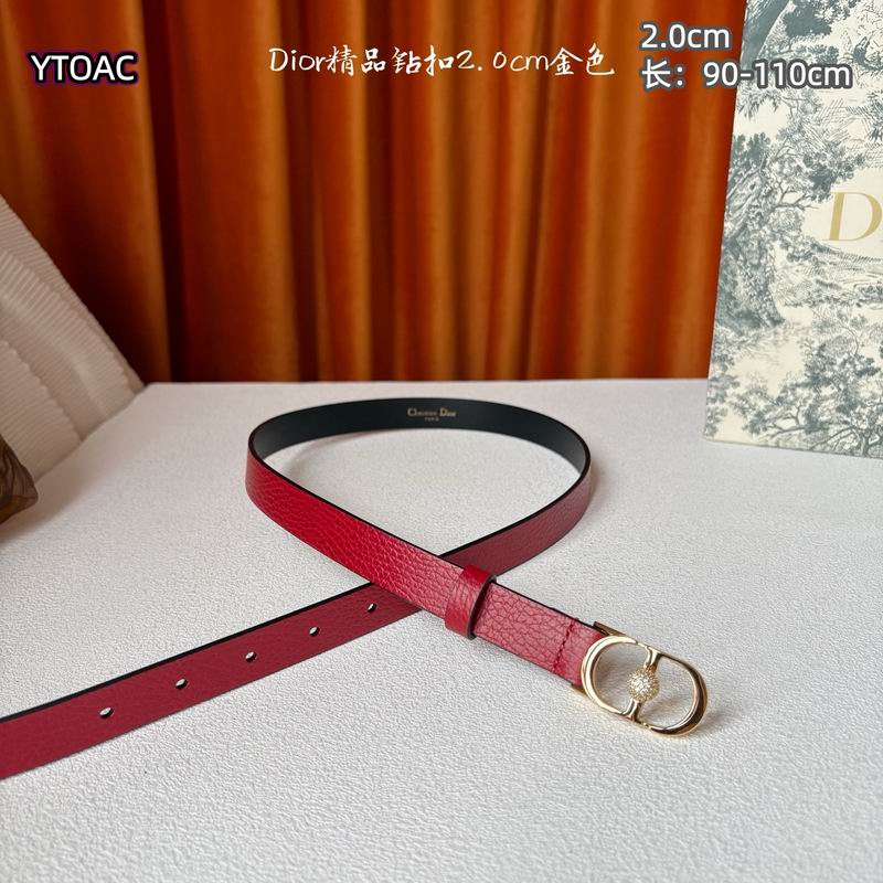 Dior belt 20mmX90-115cm 8L (21)