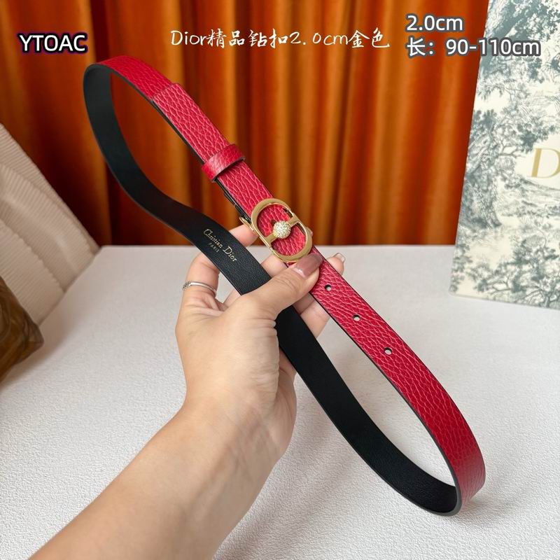 Dior belt 20mmX90-115cm 8L (24)