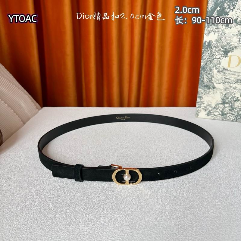 Dior belt 20mmX90-115cm 8L (31)