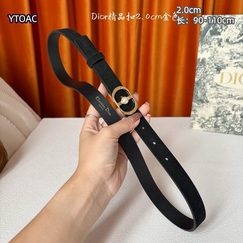 Dior belt 20mmX90-115cm 8L (32)