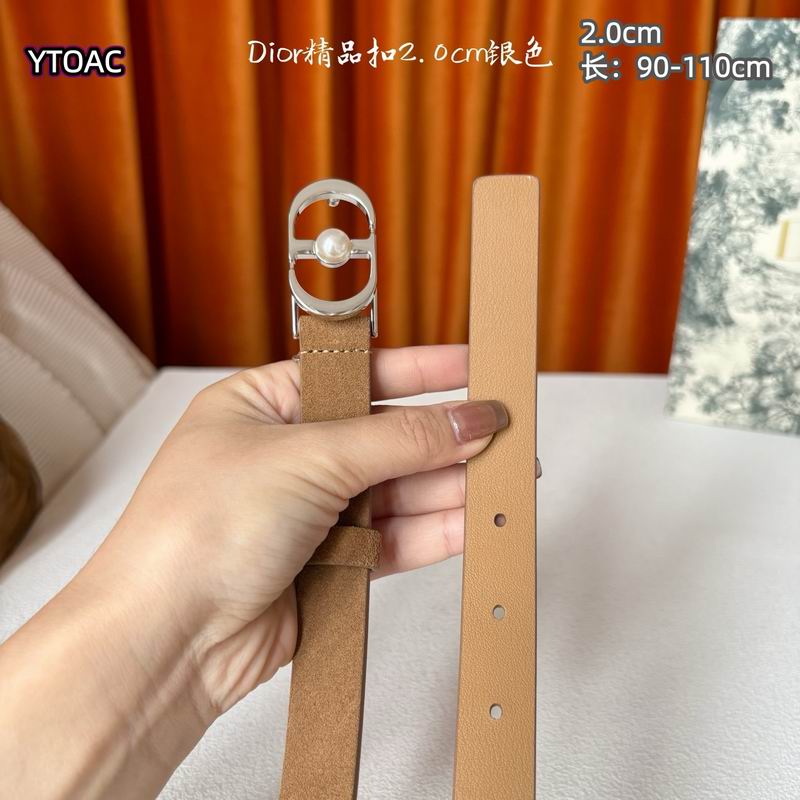 Dior belt 20mmX90-115cm 8L (34)
