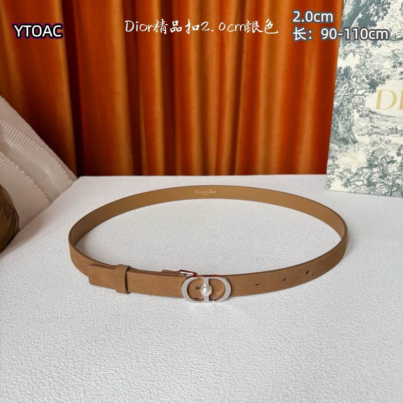 Dior belt 20mmX90-115cm 8L (35)