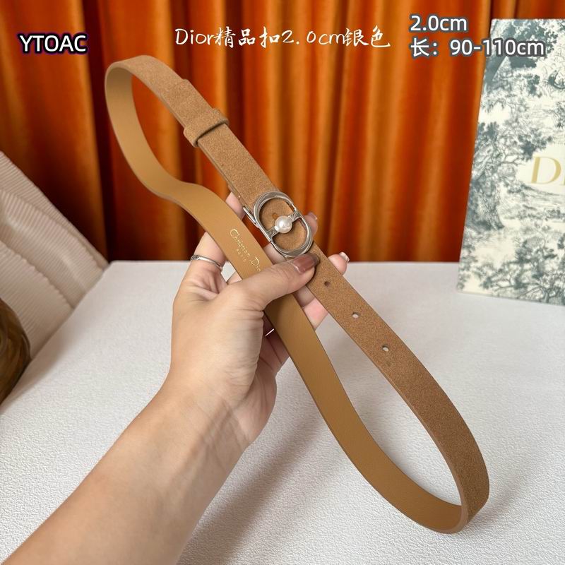 Dior belt 20mmX90-115cm 8L (36)