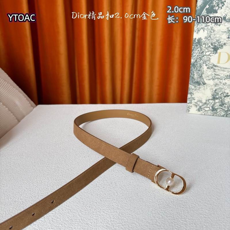 Dior belt 20mmX90-115cm 8L (37)