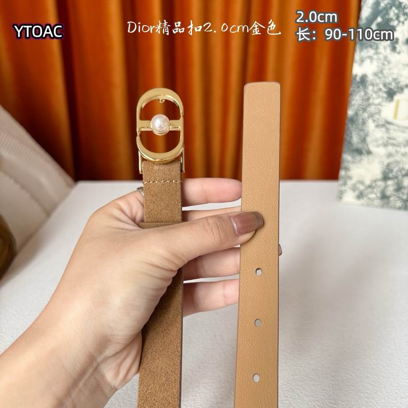 Dior belt 20mmX90-115cm 8L (38)