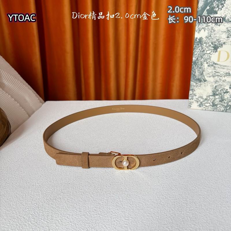 Dior belt 20mmX90-115cm 8L (39)