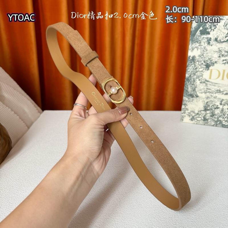 Dior belt 20mmX90-115cm 8L (40)