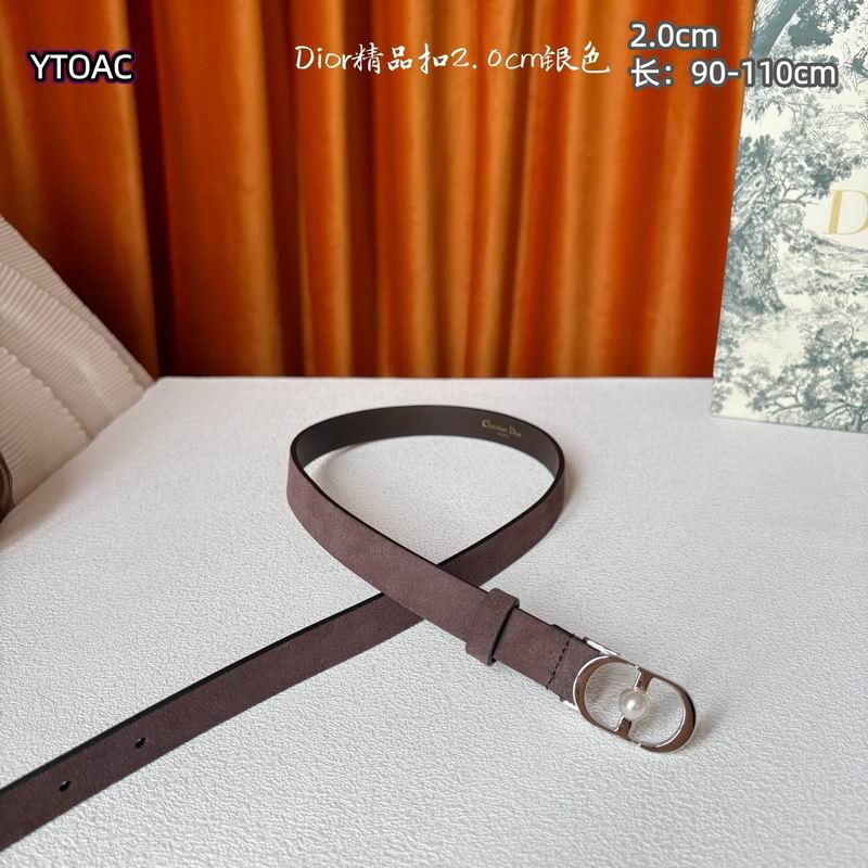 Dior belt 20mmX90-115cm 8L (41)