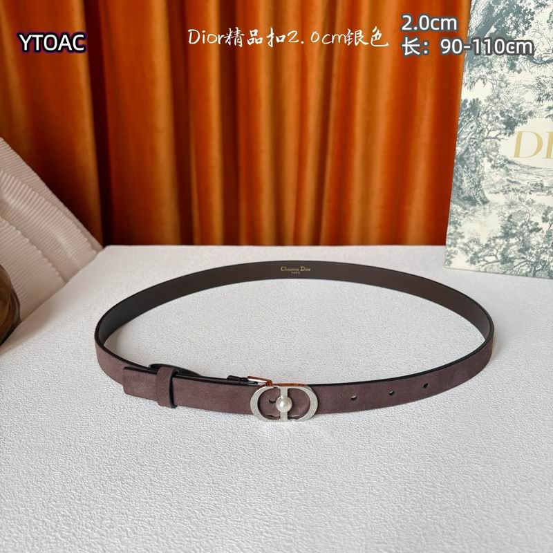 Dior belt 20mmX90-115cm 8L (43)